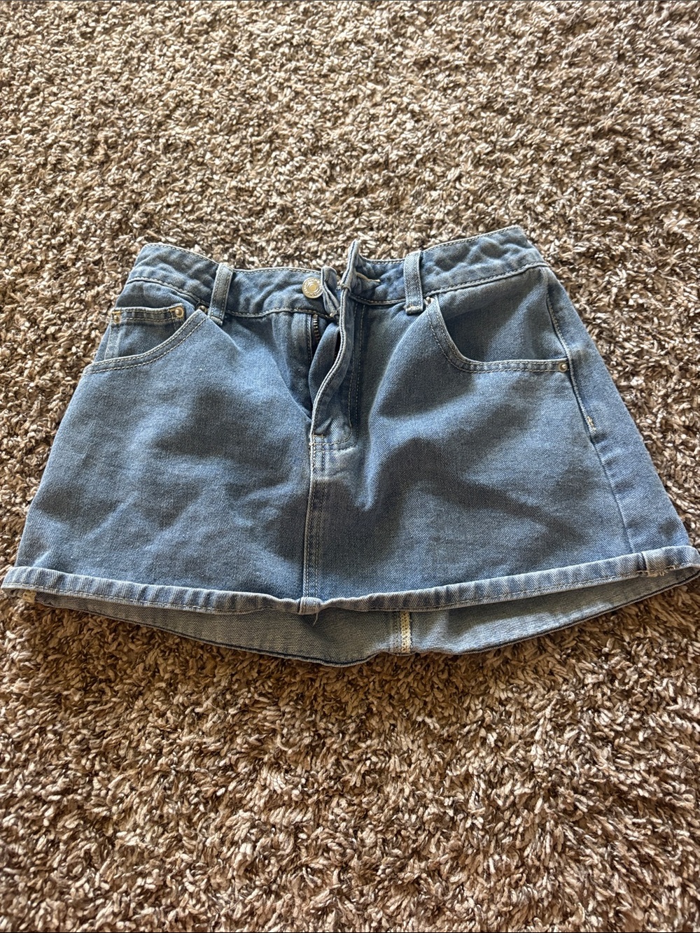 Amazon Blue Denim Skirt